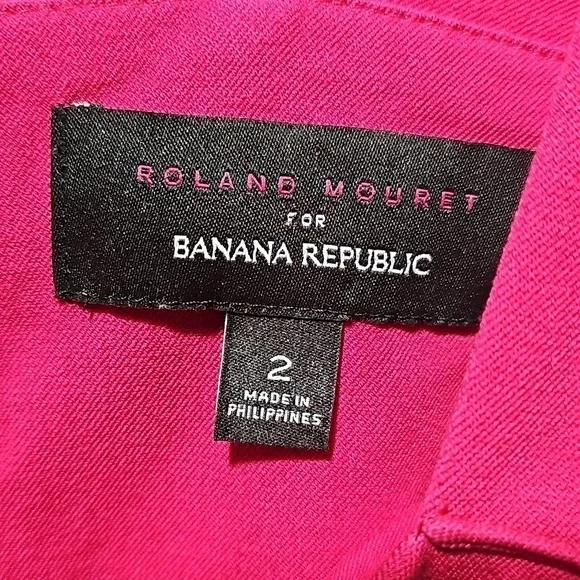 Roland‎ Mouret x Banana Republic Pink Sleeveless Dress Size 2 - Picture 4 of 9
